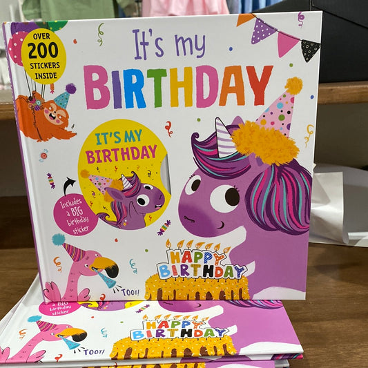 It’s my Birthday Book Unicorn