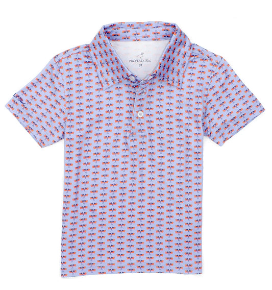 Boys PT Flag Polo