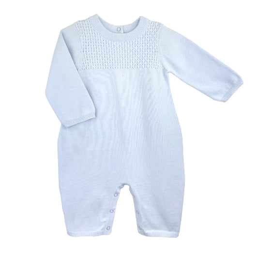 Diamond Lightweight Knit Longall Blue