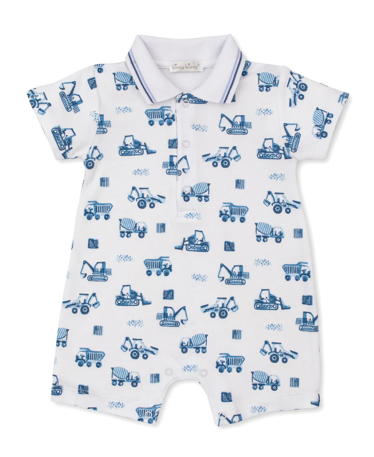 Construction Truck Short Playsuit KK