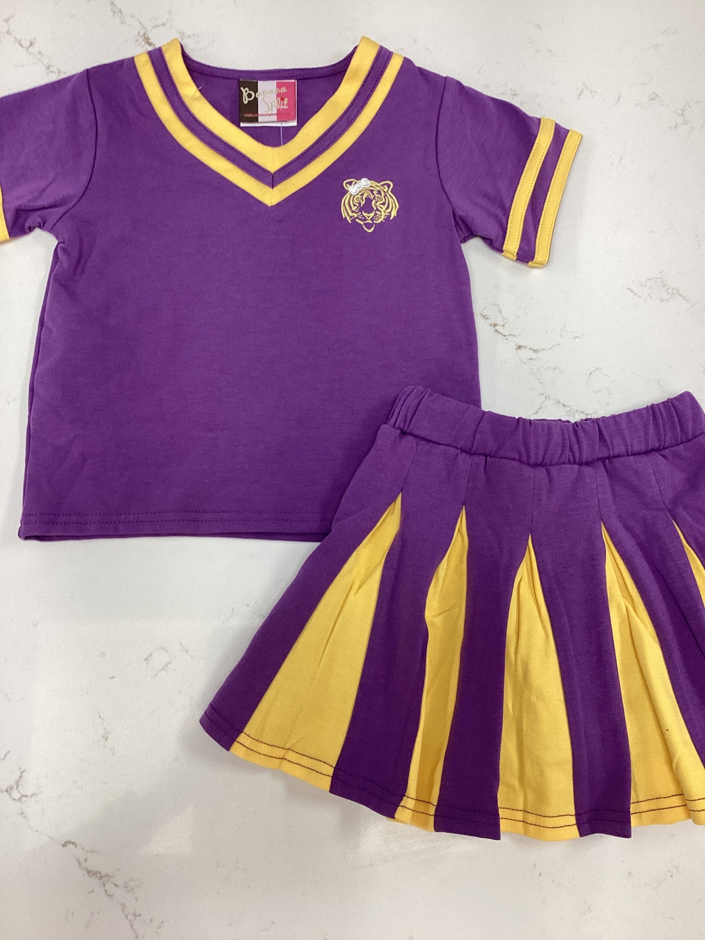 BS Purple & Gold Cheer Set