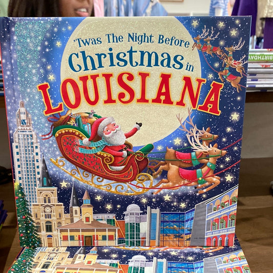 ‘‘Twas the night a before Christmas Louisiana Book