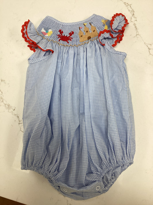 CB Smocked Beach Girl Bubble