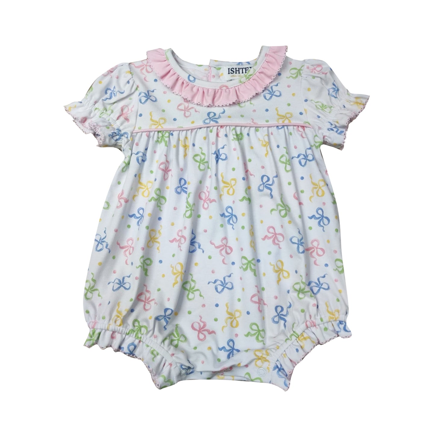 Bow Girls Bubble Romper- ISHT