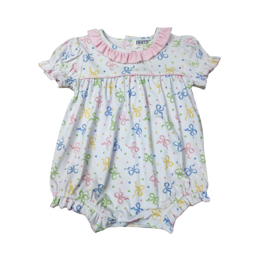 Bow Girls Bubble Romper- ISHT
