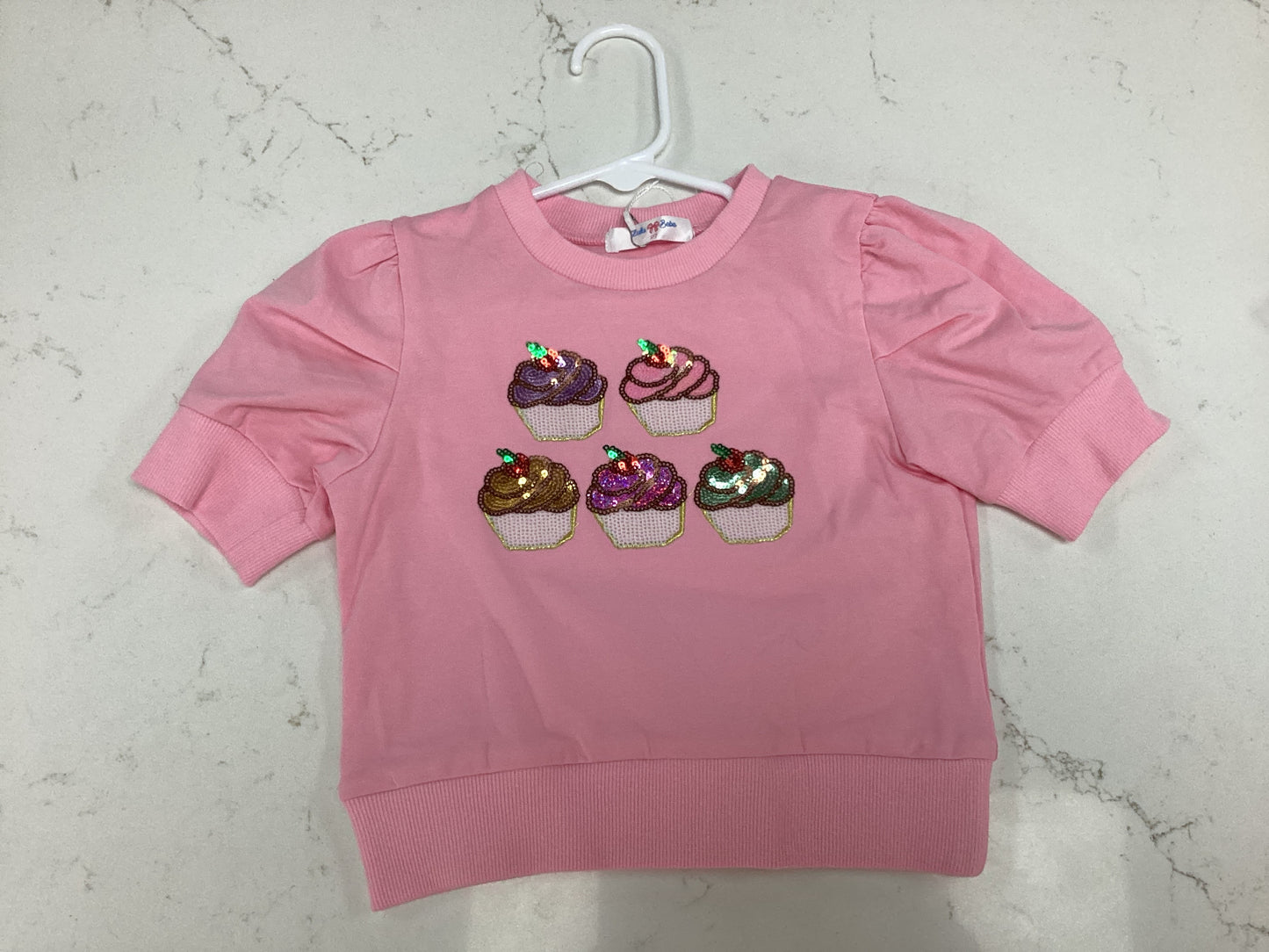 LB Cupcake Sequin Tee