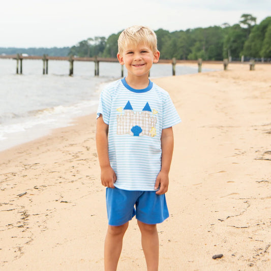 Sand Castle Boy Short Set