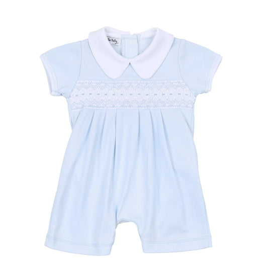 FREYA & FINN SMOCKED SHORT PLAYSUIT