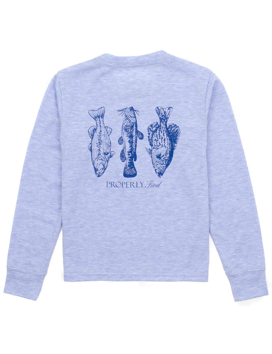 Boys Portland Pocket Tee Fisherman Baby Blue Shirt