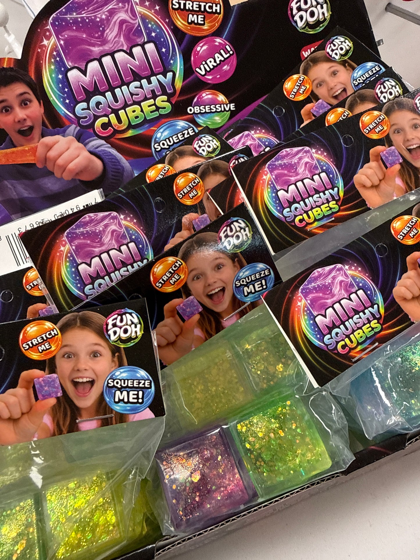 Mini Squishy Cubes