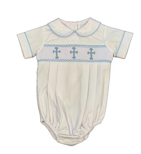 Brandon Bubble Cross Smocked