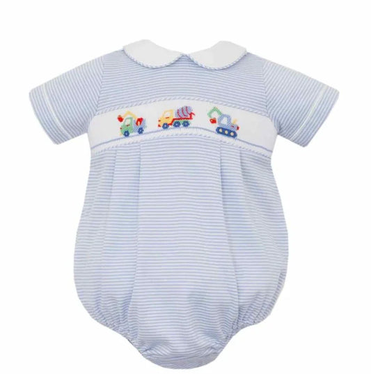Light Blue Stripe Construction Bubble PB