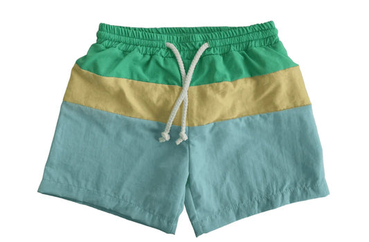Millie Jay Swim Truck- Color Block