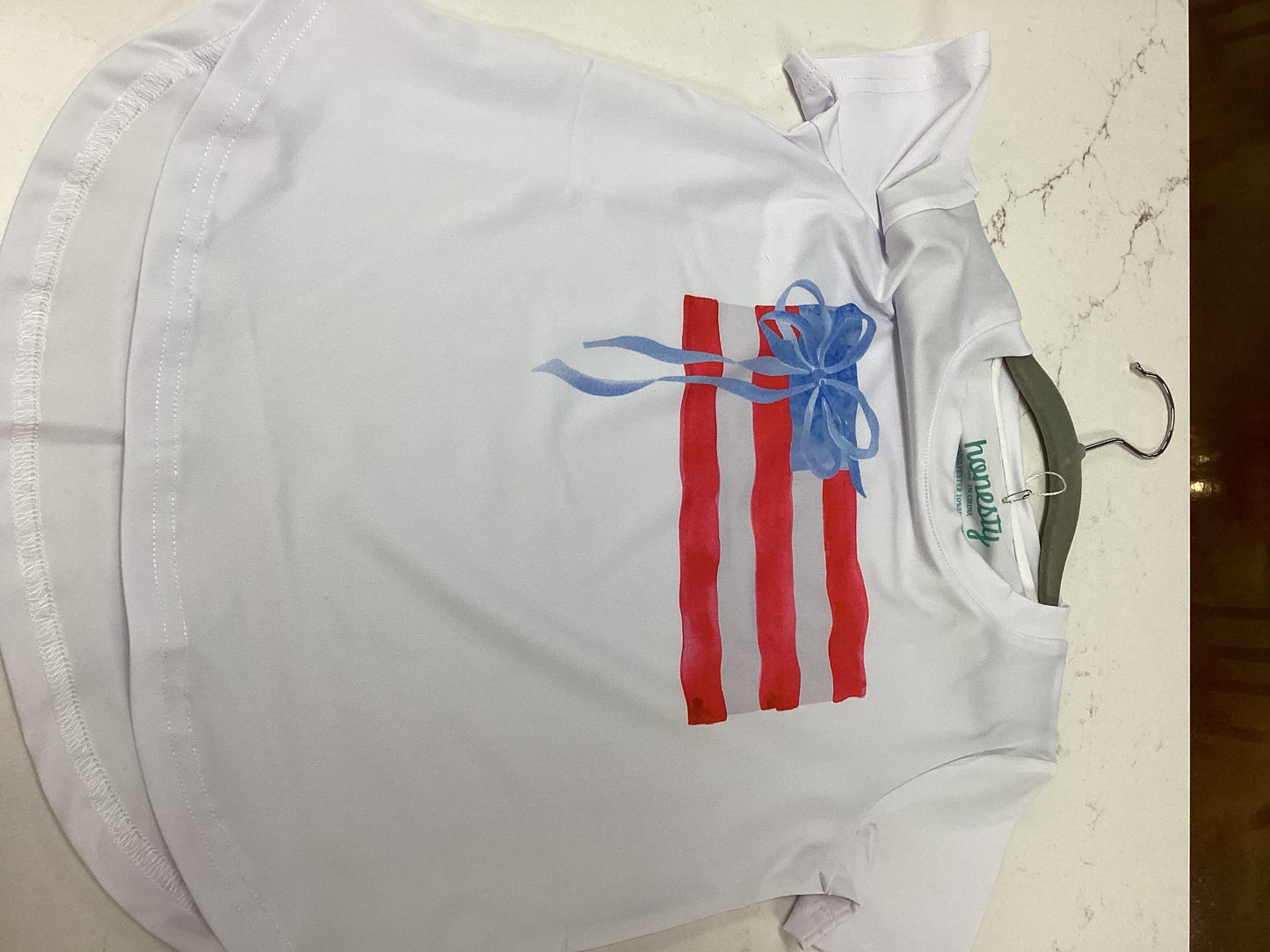 Honesty Flag Girls Tee