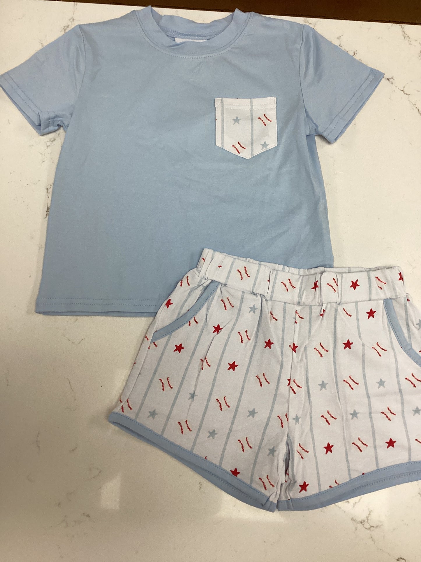 Cypress Row Baseball Short Set