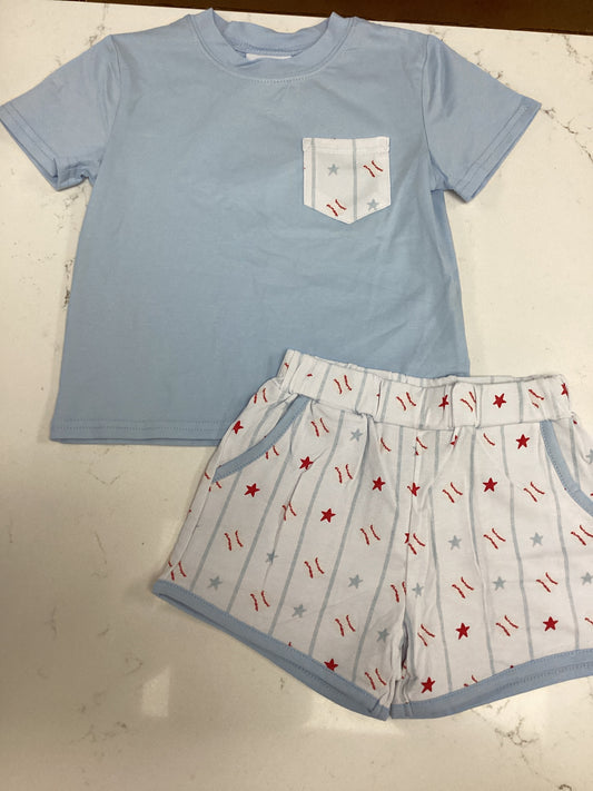 Cypress Row Baseball Short Set