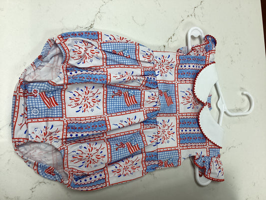 CR Patriotic Patchwork Bubble