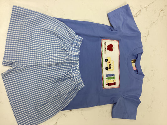 Wheels on the Bus Boys Shorts Set