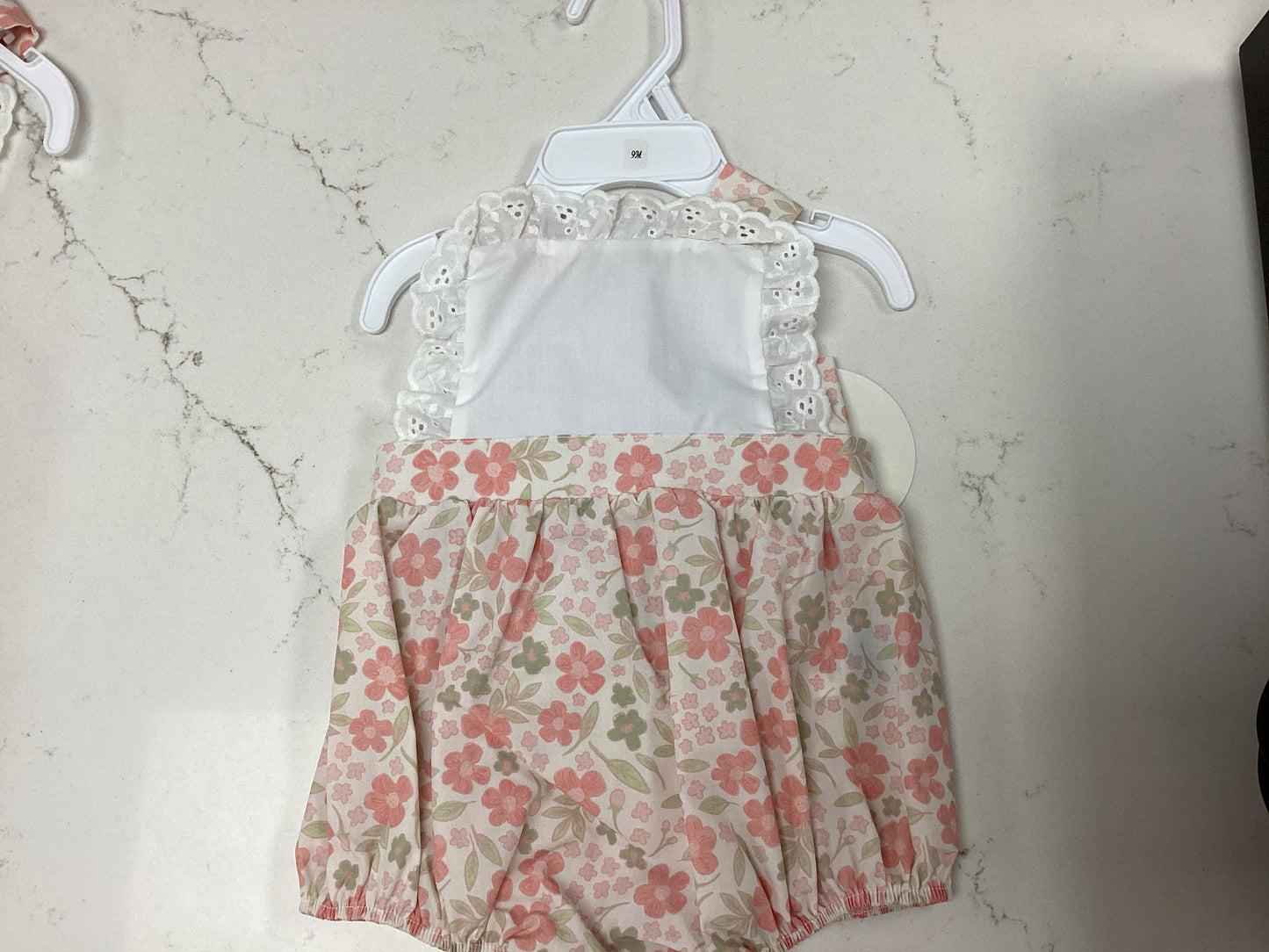 Krewe Girls Ditsy Peach Floral Bubble