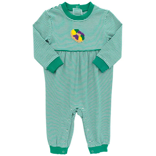 Itsy bitsy king cake romper