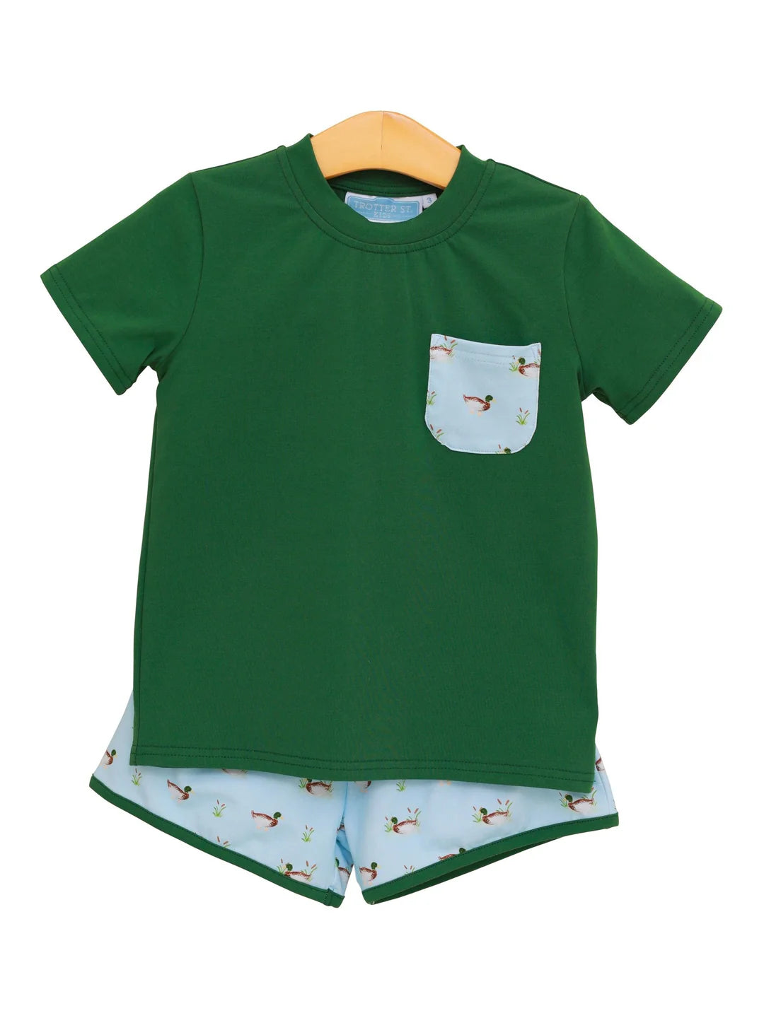 Ducks in a row Short set- TS