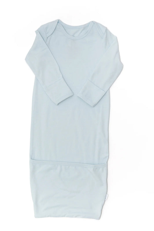Baby Blue Newborn Gown