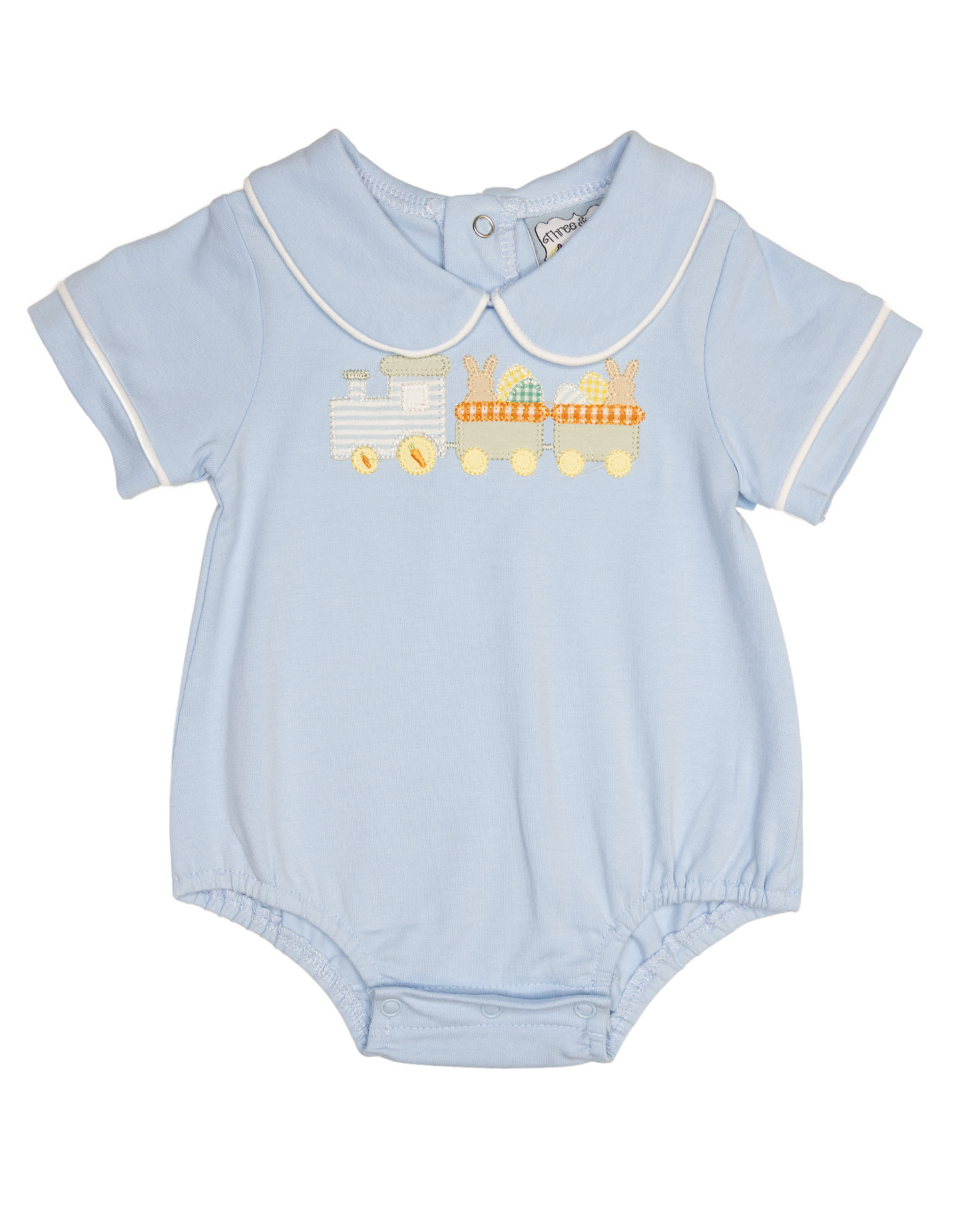 Easter Train Boys Bubble TS