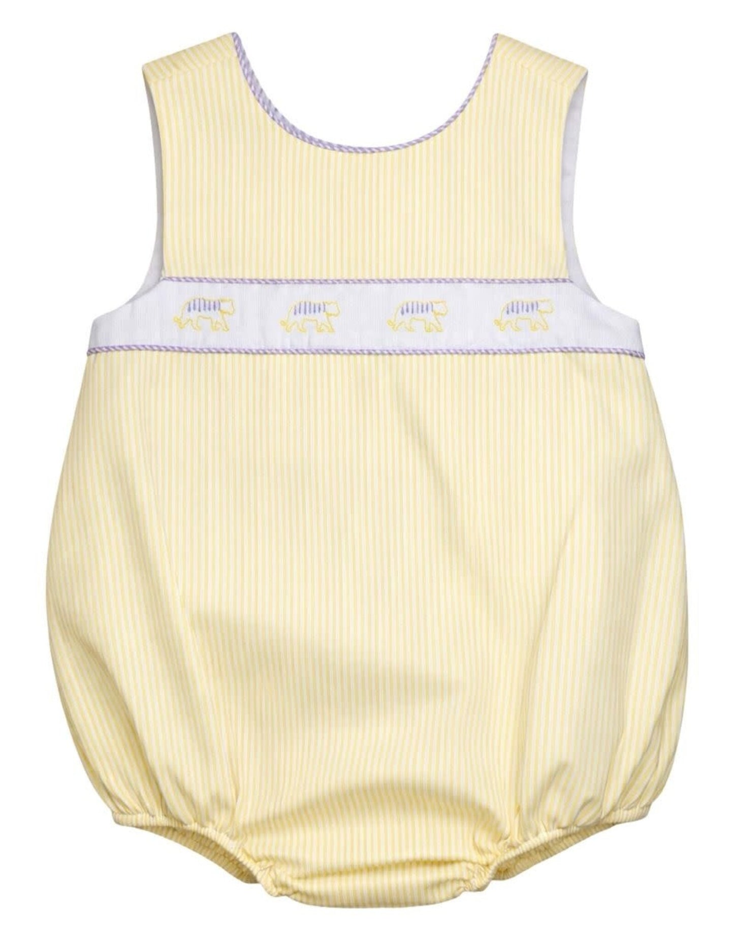 Krewe Tiger Embroidered bow bubble