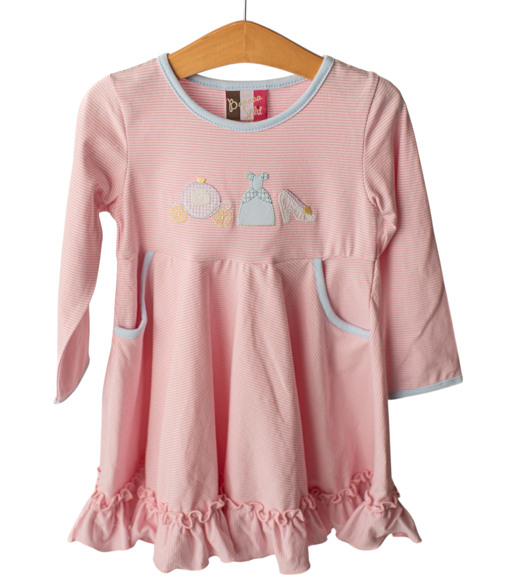 BS Princess Appliqué Dress