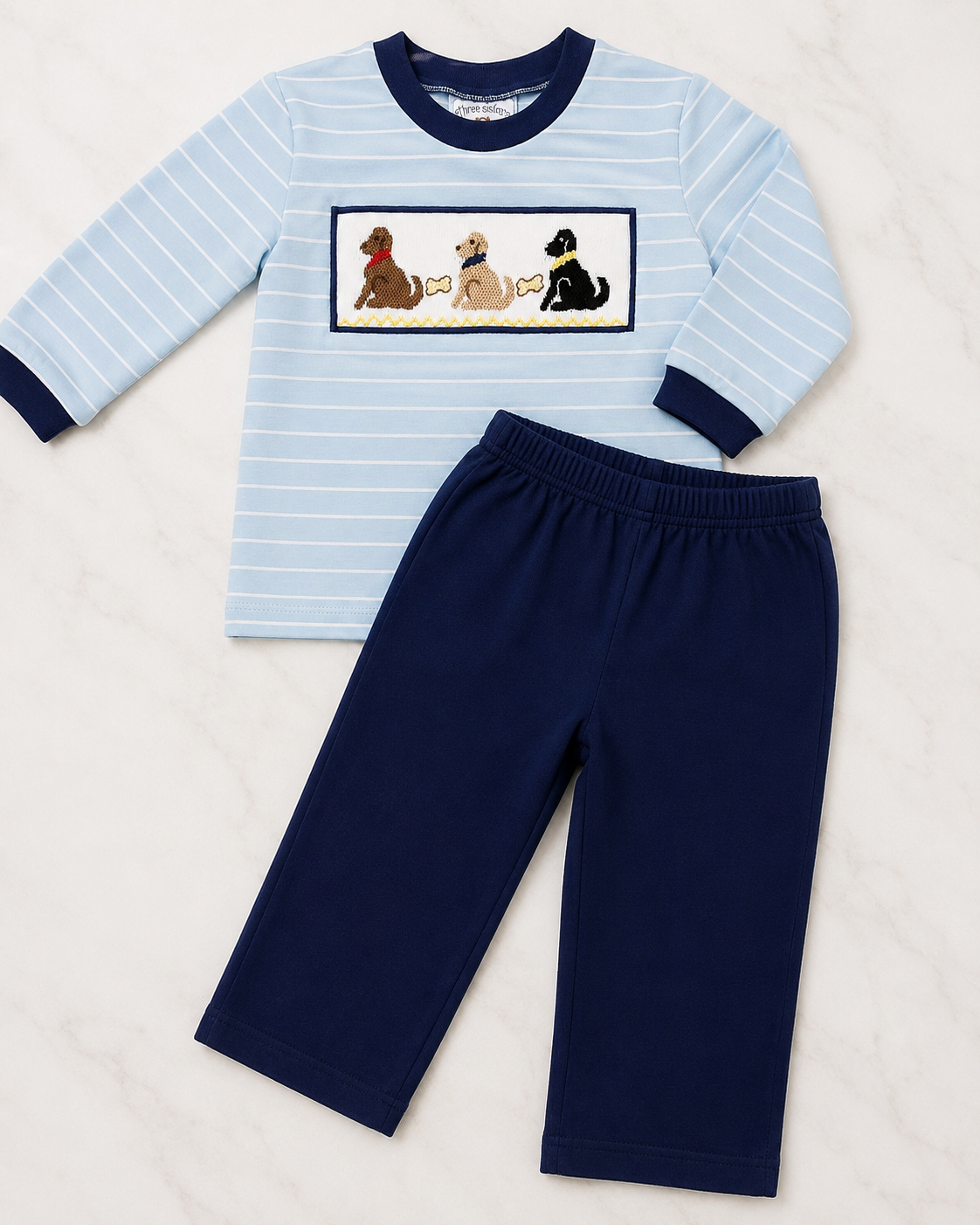 Dog Trio Smock Set TS