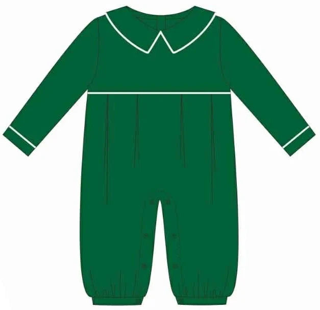 TS Green/White Romper