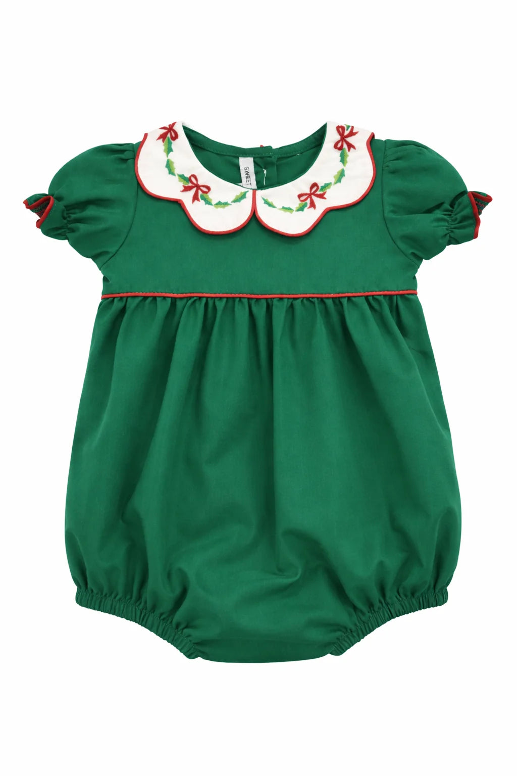 Bow and Holly Scallop Bubble