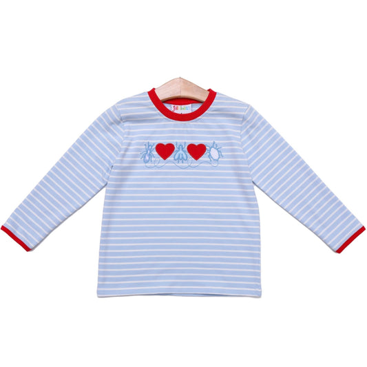 Love Bug Appliqué Shirt