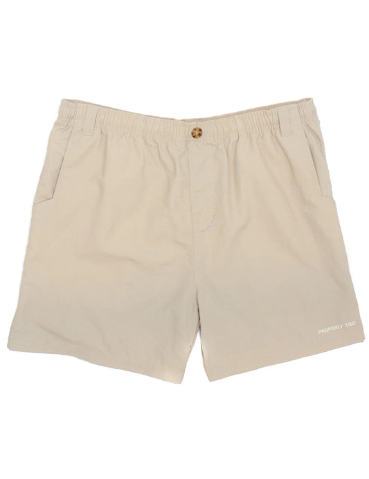 Properly Tied Khaki Shorts