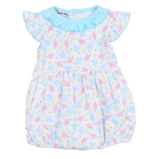 Natalie Classic Printed Ruffle Bubble