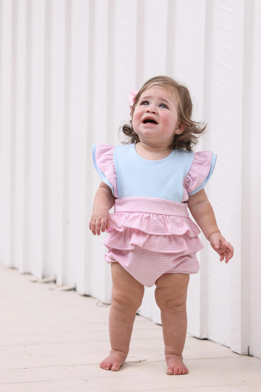 Rosie bubble- light Pink / light Blue