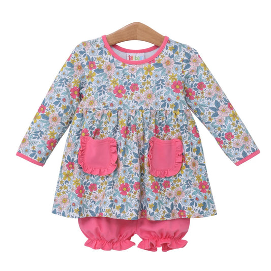 Meadow Floral Bloomer Set
