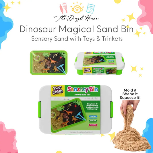 Dinosaur Magical Sand Bin