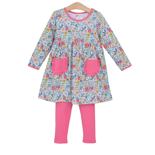 Meadow Floral Pants Set