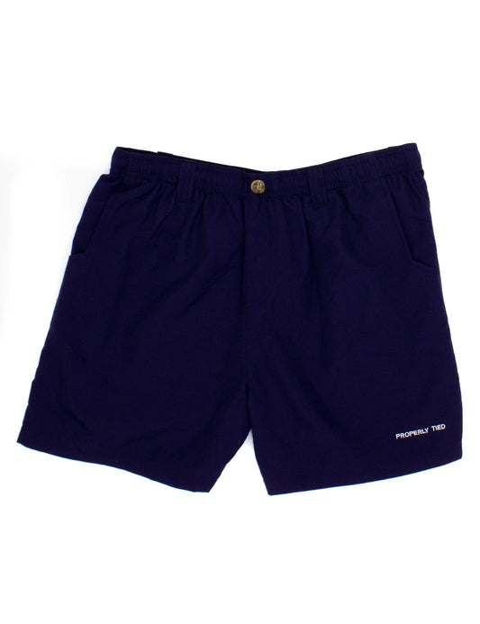 ProperlyTied  Mallard Navy Shorts