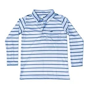 Blue Stripe Polo