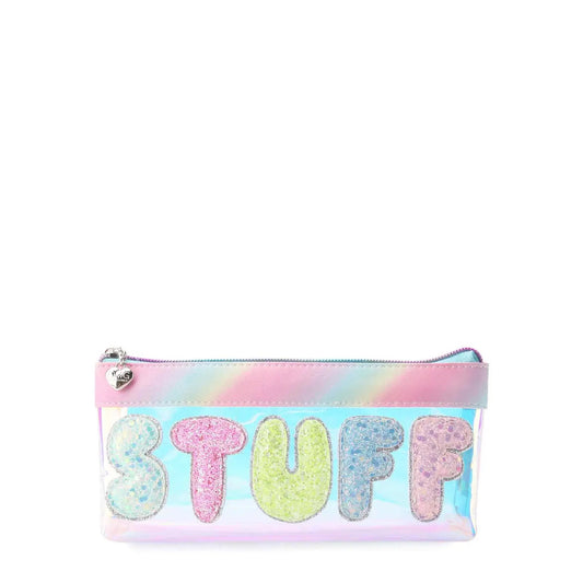 Stuff Glazed Clear Mini Pouch
