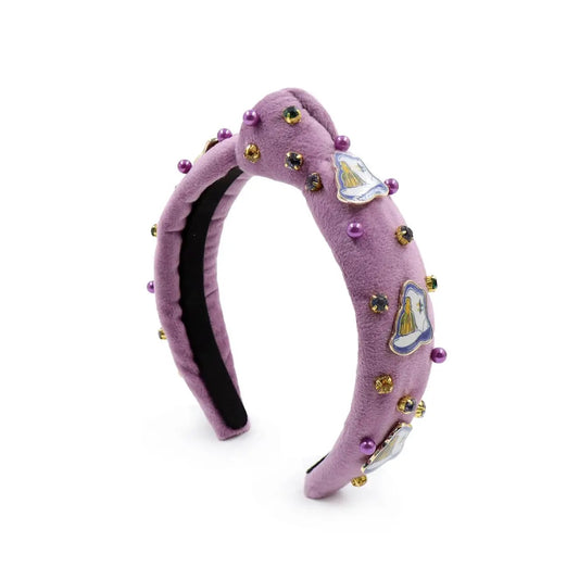 Mardi Gras Majorette Boot Charm Headband
