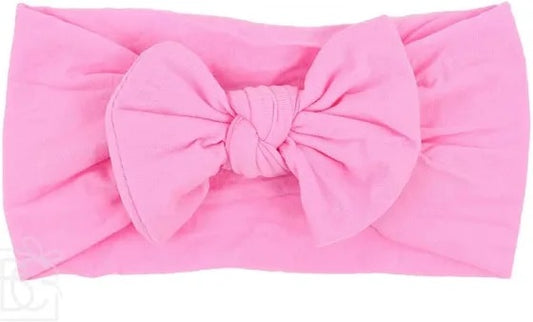 WIDE PANTYHOSE HEADBAND (HOT PINK)