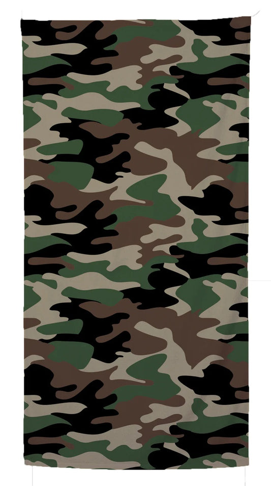 Camo Microfiber Towel