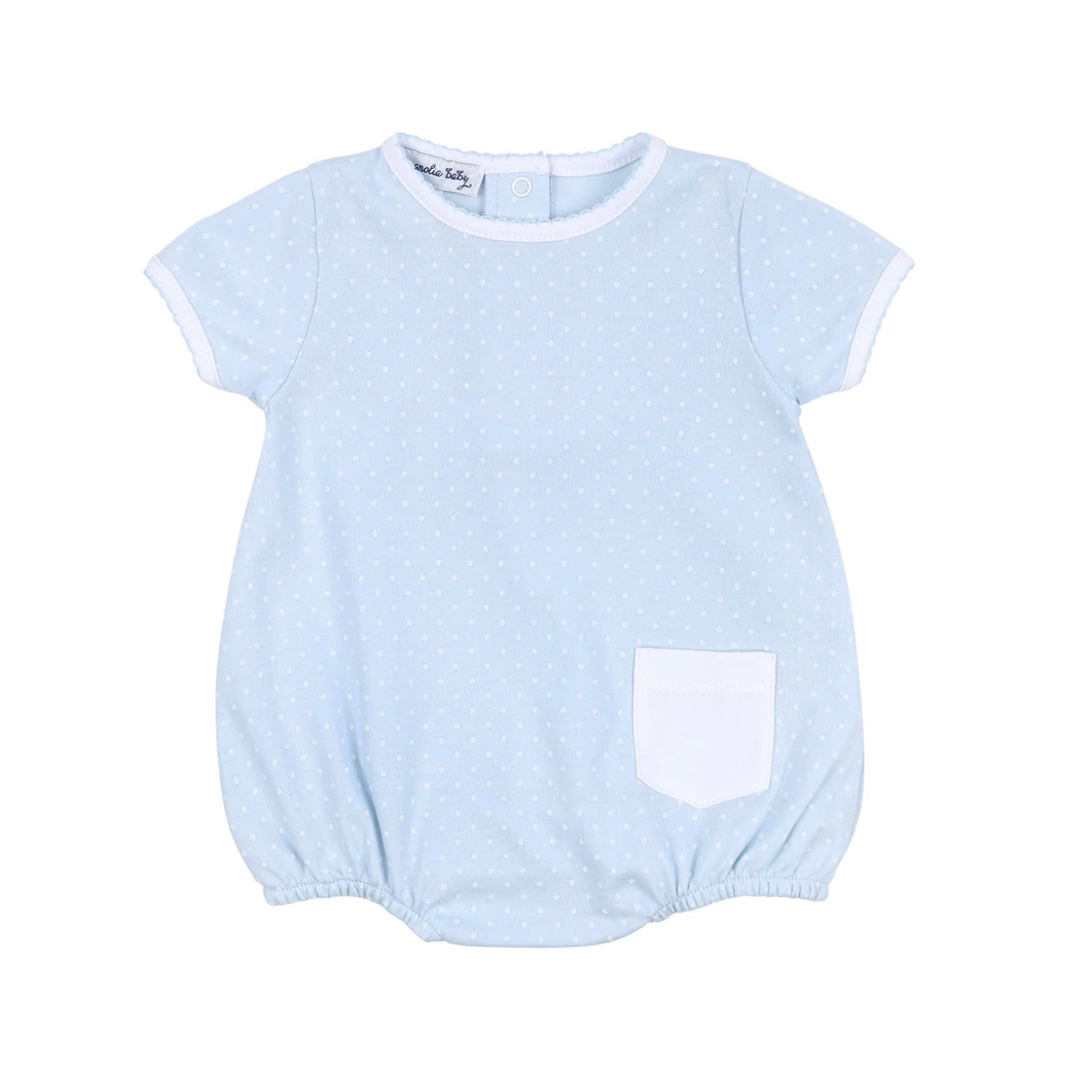 SIMPLY SWEET BLUE SHORT SLEEVE BUBBLE