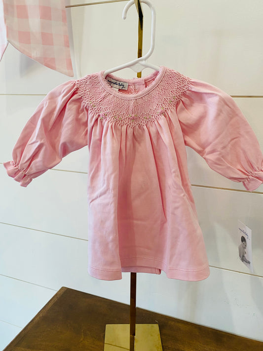Sophia and Oliver Pink Bishop Dress