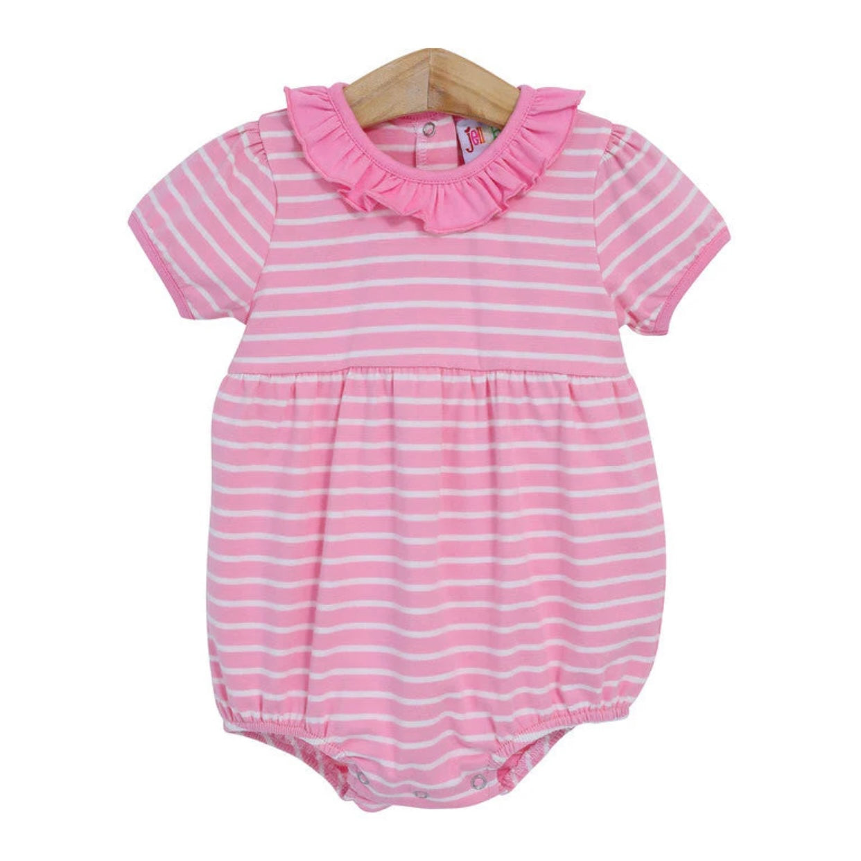 Eleanor Bubble Wide Pink Stripe