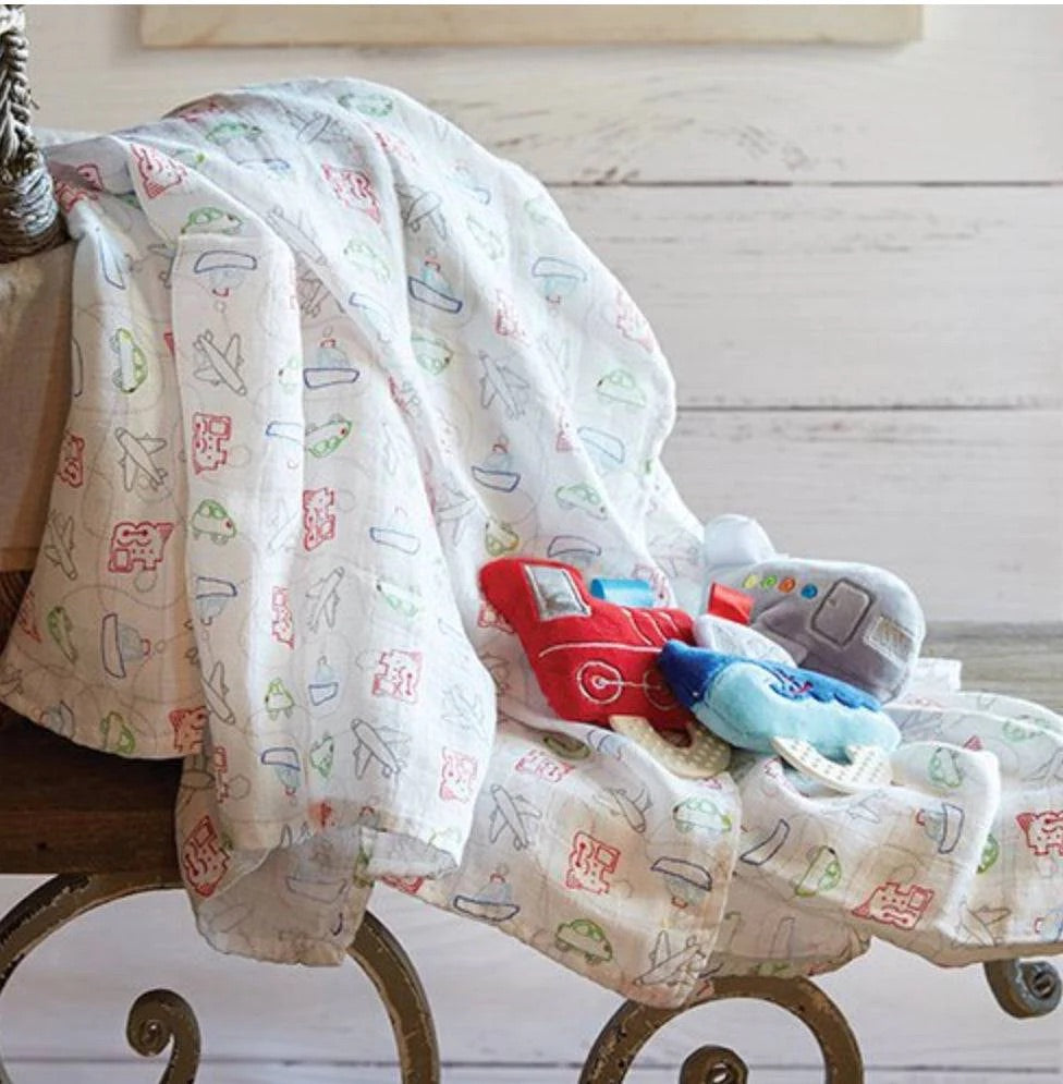 STEPHAN BABY TRANSPORT SWADDLE BLANKET