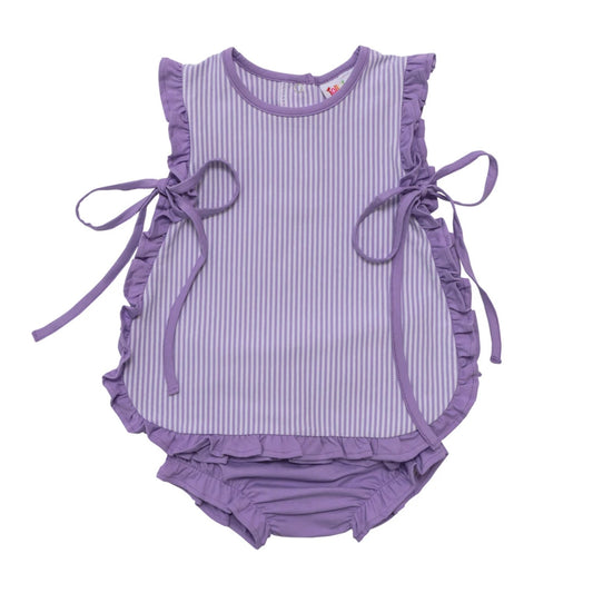 Lou Lou Diaper Set- Lavender